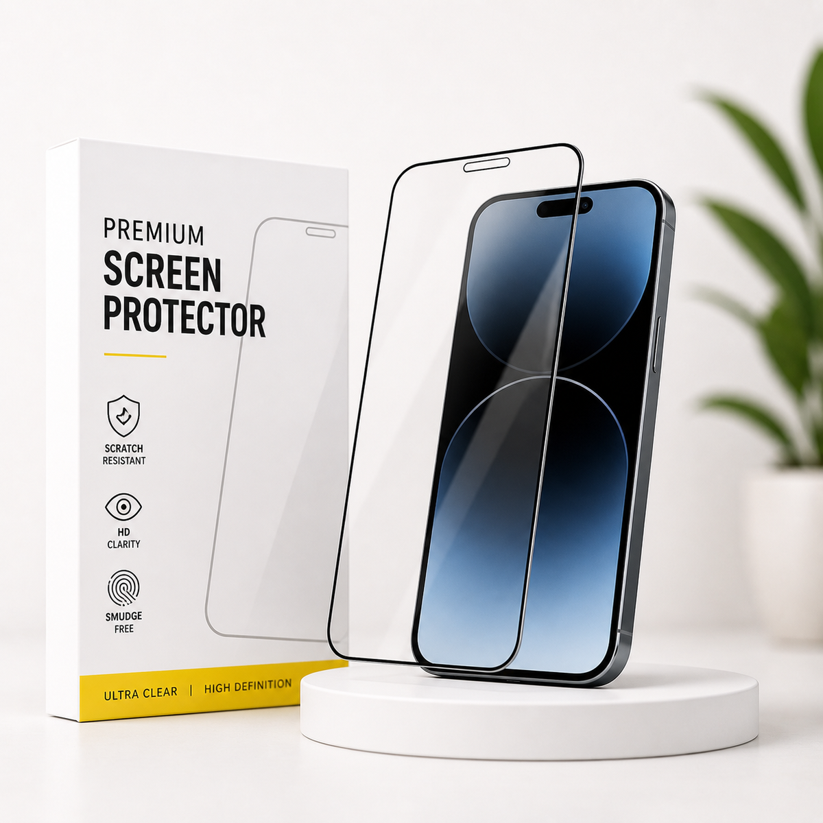 Xmart 8K Clear Glass — Borderless Glass