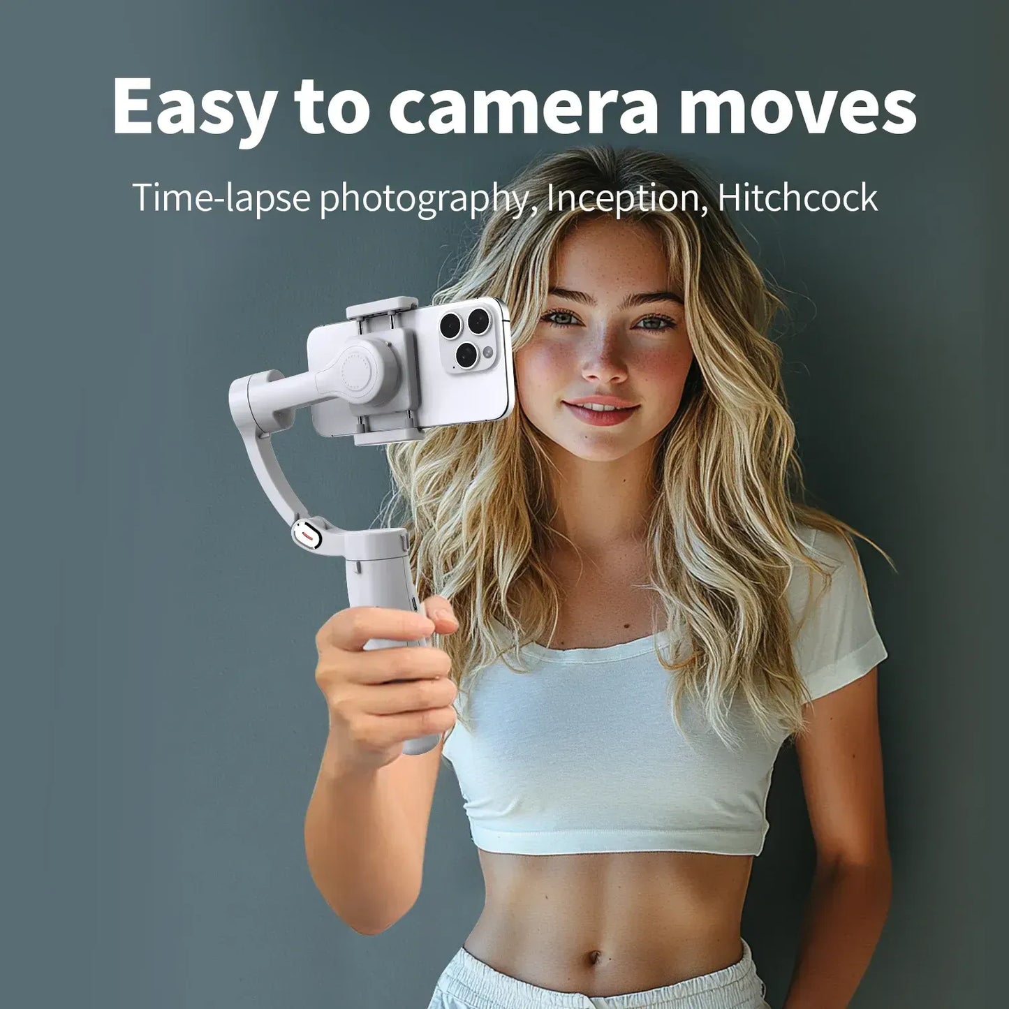 M1-3-Axis Gimbal Stabilizer — Ultra-Portable Smartphone