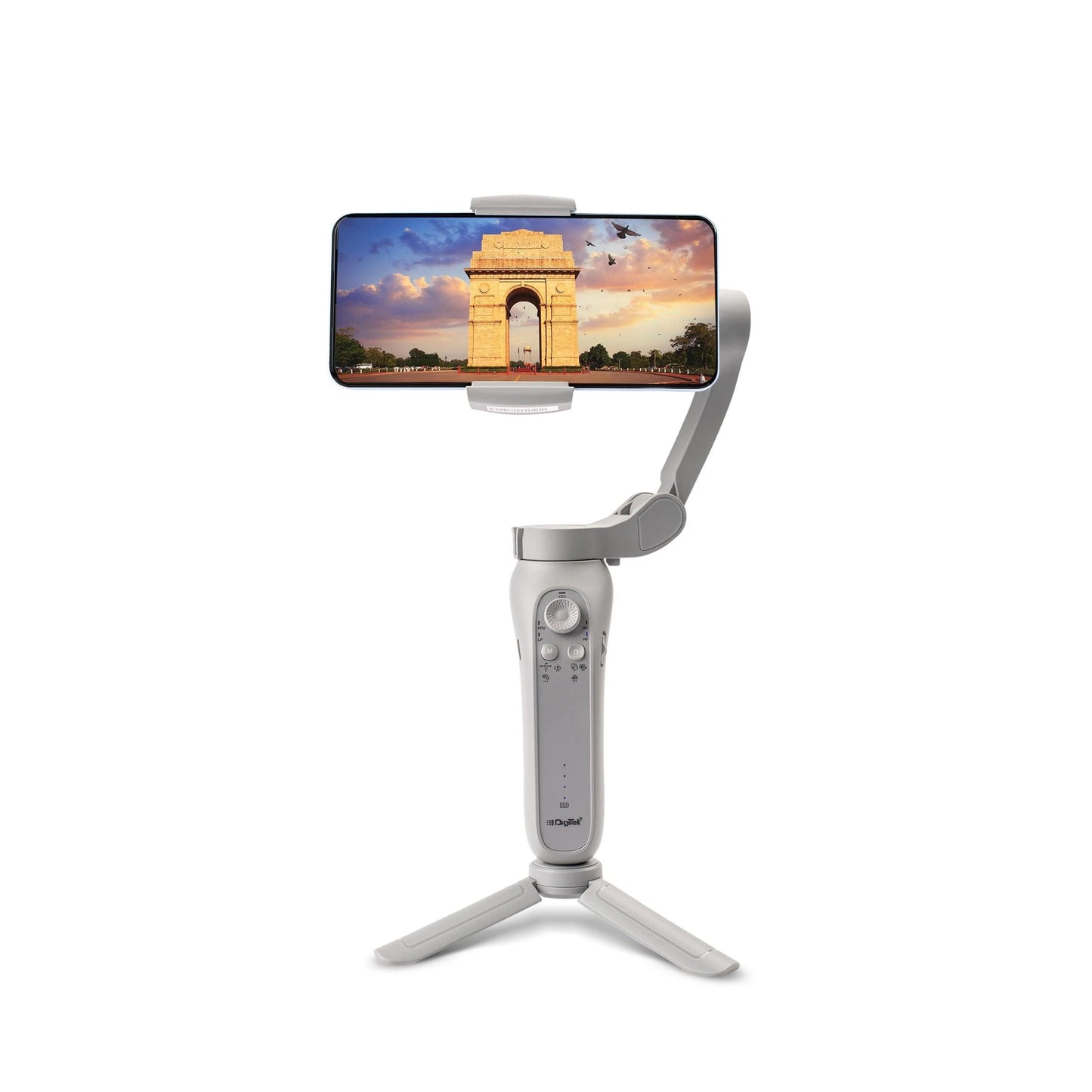 DIGITEK® (DSG-007F) 3-Axis Gray Smartphone Gimbal