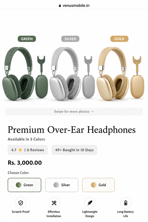 Premium Over-Ear Headphones